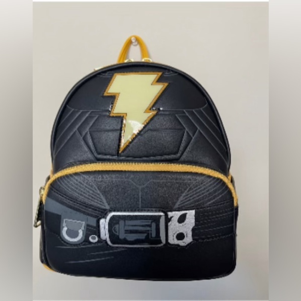 Loungefly DC Comics Black Adam Light-Up Cosplay Mini Backpack Bag NWT​​ - Picture 3 of 9